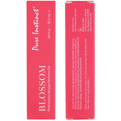 Pure Instinct Pheromone Fragrance Oil Blossom Roll on 10.2 ml 0.34 ml Pure Instinct Pheromone Fragrance Oil Blossom Roll on 10.2 ml 0.34 ml