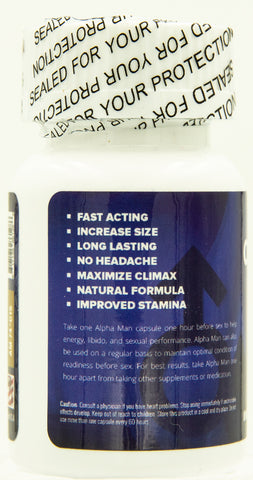 Alphaman Extreme 3000 6ct Bottle Alphaman Extreme 3000 6ct Bottle