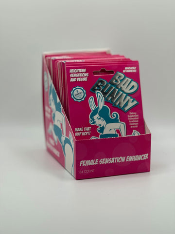 Bad Bunny Femal Pill Enhancer 24 Ct Display Bad Bunny Femal Pill Enhancer 24 Ct Display