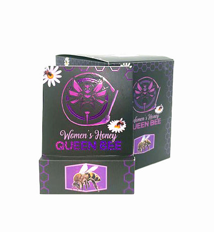 Queen Bee Female Enhancement Honey 24 Ct Display Queen Bee Female Enhancement Honey 24 Ct Display