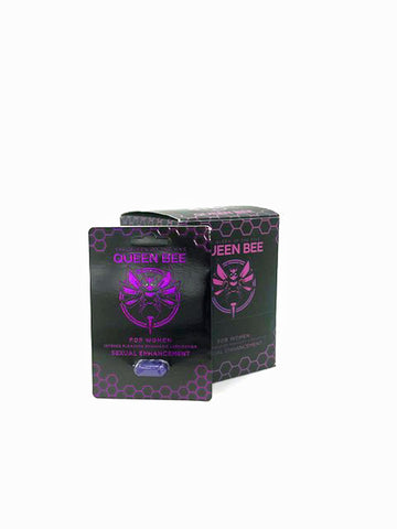 Queen Bee Female Enhancer 24 Ct Pill Display Queen Bee Female Enhancer 24 Ct Pill Display