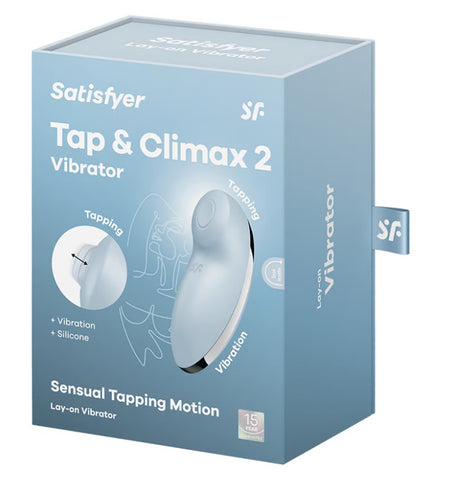 Tap and Climax 2 Vibrator - Blue Tap and Climax 2 Vibrator - Blue