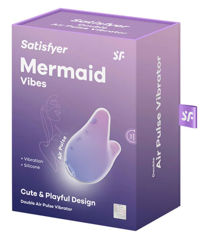 Satisfyer Mermaid Vibes - Violet Pink Satisfyer Mermaid Vibes - Violet Pink
