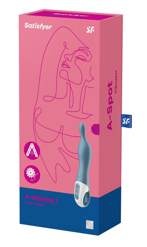 A-Mazing 1 a-Spot Vibrator - Blue A-Mazing 1 a-Spot Vibrator - Blue