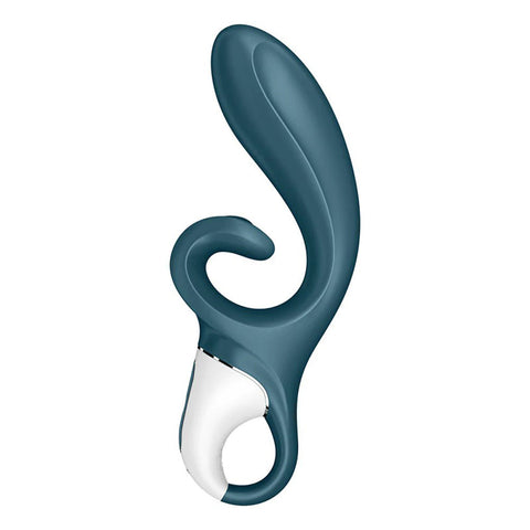 Hug Me - Rabbit Vibrator - Grey/blue Hug Me - Rabbit Vibrator - Grey/blue
