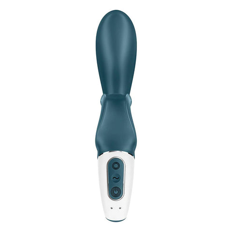 Hug Me - Rabbit Vibrator - Grey/blue Hug Me - Rabbit Vibrator - Grey/blue