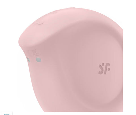 Satisfyer Sugar Rush - Air Pulse Stimulator Plus  Vibration - Rose Satisfyer Sugar Rush - Air Pulse Stimulator Plus  Vibration - Rose