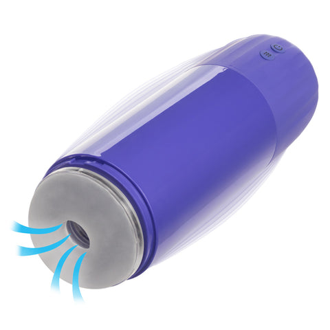 Calexotics Connect Stroker with Vibration and Suction - Purple Calexotics Connect Stroker with Vibration and Suction - Purple