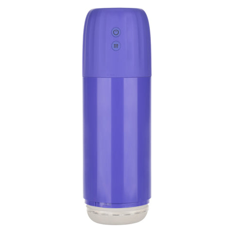 Calexotics Connect Stroker with Vibration and Suction - Purple Calexotics Connect Stroker with Vibration and Suction - Purple