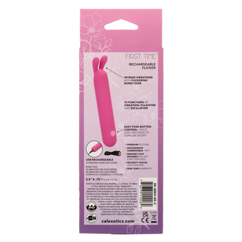 First Time Rechargeable Flicker - Pink First Time Rechargeable Flicker - Pink
