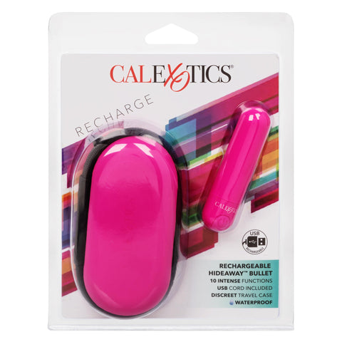 Rechargeable Hideaway Bullet - Pink Rechargeable Hideaway Bullet - Pink