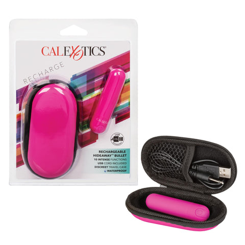 Rechargeable Hideaway Bullet - Pink Rechargeable Hideaway Bullet - Pink