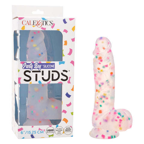 Party Boy Silicone Studs 6"/15.25 Cm Party Boy Silicone Studs 6"/15.25 Cm