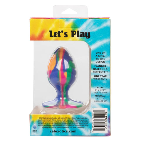 Cheeky Medium Swirl Tie-Dye Plug Cheeky Medium Swirl Tie-Dye Plug
