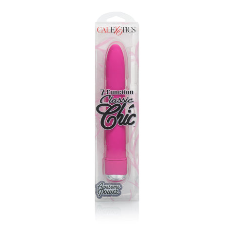 7 Function Classic Chic  6 Inches Vibe - Pink 7 Function Classic Chic  6 Inches Vibe - Pink