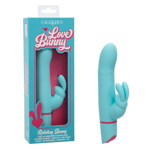 Love Bunny Rotating Bunny - Blue Love Bunny Rotating Bunny - Blue