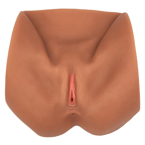 Stroke It Life-Size Pussy - Brown Stroke It Life-Size Pussy - Brown