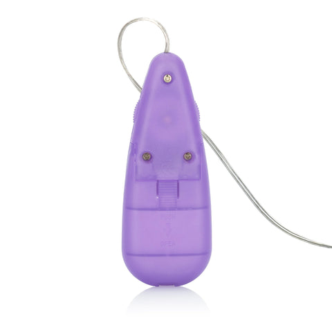 Silicone Slims Vibrating Nubby Bullet - Purple Silicone Slims Vibrating Nubby Bullet - Purple