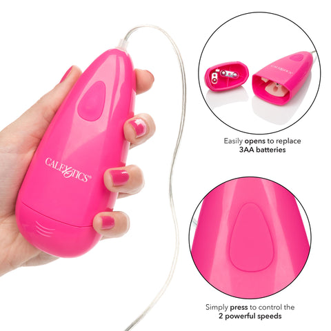 Waterproof Gyrating Bullet - Pink Waterproof Gyrating Bullet - Pink