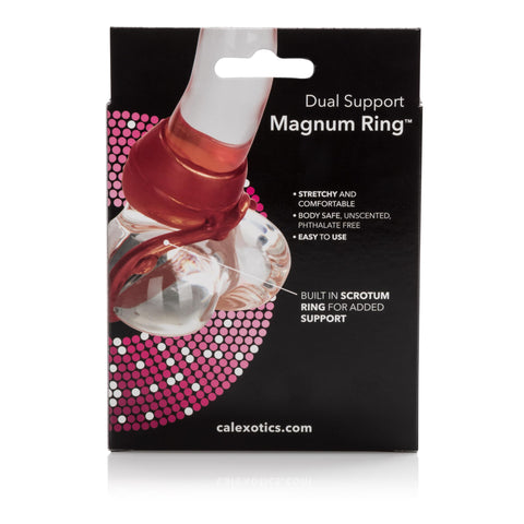 Dual Support Magnum Ring - Red Dual Support Magnum Ring - Red