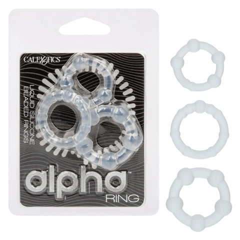 Alpha Liquid Silicone Beaded Rings Alpha Liquid Silicone Beaded Rings