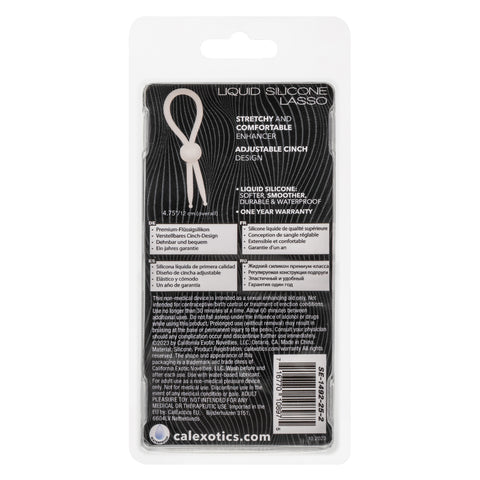Alpha Liquid Silicone Lasso - Natural Alpha Liquid Silicone Lasso - Natural