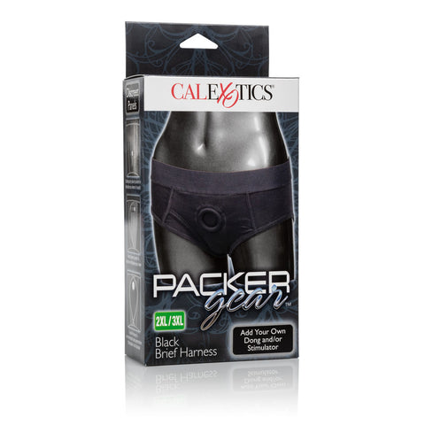 Packer Gear Black Brief Harness 2xl/3xl Packer Gear Black Brief Harness 2xl/3xl
