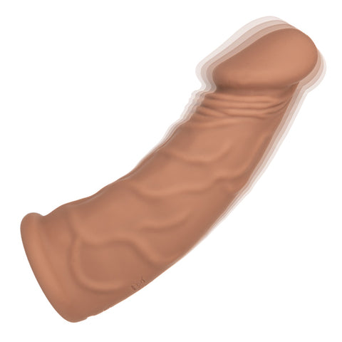Performance Maxx Rechargeable Vibrating Extension 7" - Brown Performance Maxx Rechargeable Vibrating Extension 7" - Brown