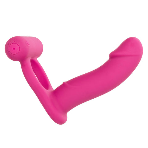 Silicone Rechargeable Double Diver - Pink Silicone Rechargeable Double Diver - Pink