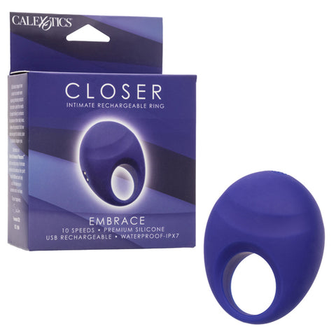 Closer Intimate Rechargeable Ring Embrace - Purple Closer Intimate Rechargeable Ring Embrace - Purple