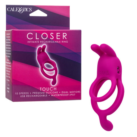 Closer Intimate Rechargeable Ring Touch - Pink Closer Intimate Rechargeable Ring Touch - Pink