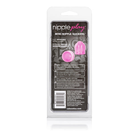 Nipple Play Mini Nipple Suckers - Pink Nipple Play Mini Nipple Suckers - Pink
