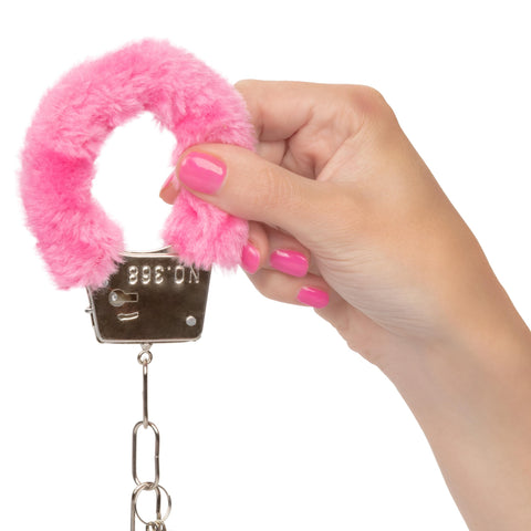 Playful Furry Cuffs - Pink Playful Furry Cuffs - Pink