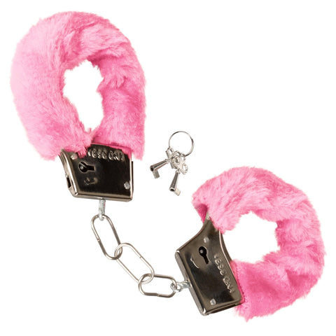 Playful Furry Cuffs - Pink Playful Furry Cuffs - Pink