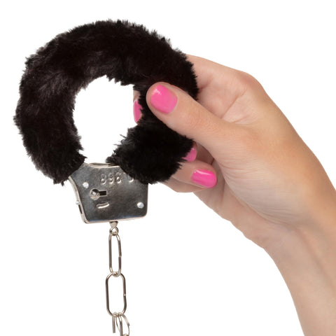 Playful Furry Cuffs - Black Playful Furry Cuffs - Black
