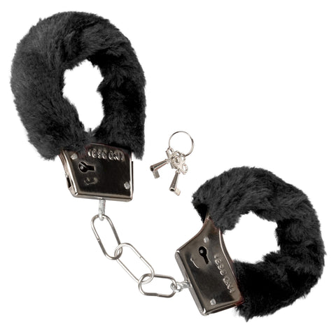 Playful Furry Cuffs - Black Playful Furry Cuffs - Black