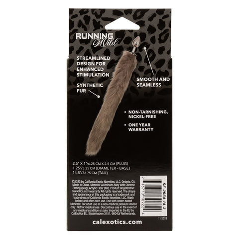 Running Wild Tail - Grey Running Wild Tail - Grey