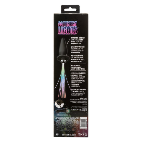 Southern Lights - Vibrating Light Up Anal Probe -  Black Southern Lights - Vibrating Light Up Anal Probe -  Black