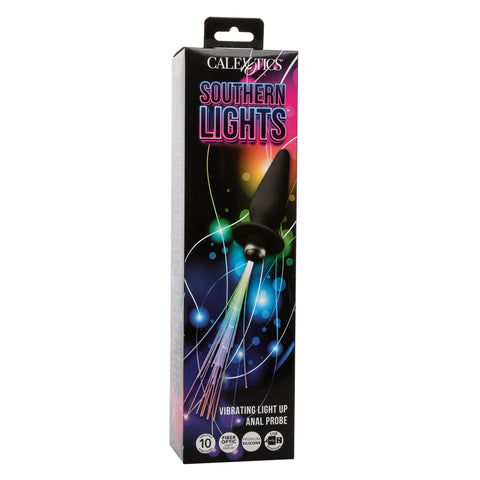 Southern Lights - Vibrating Light Up Anal Probe -  Black Southern Lights - Vibrating Light Up Anal Probe -  Black
