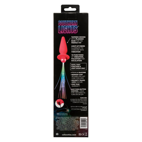 Southern Lights - Vibrating Light Up Anal Probe -  Pink Southern Lights - Vibrating Light Up Anal Probe -  Pink