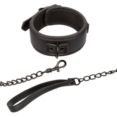 Nocturnal Collection  Collar and Leash - Black Nocturnal Collection  Collar and Leash - Black