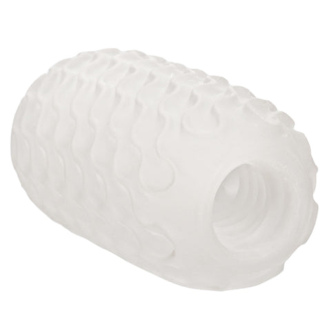 Boundless Reversible Ribbed Stroker - Clear Boundless Reversible Ribbed Stroker - Clear