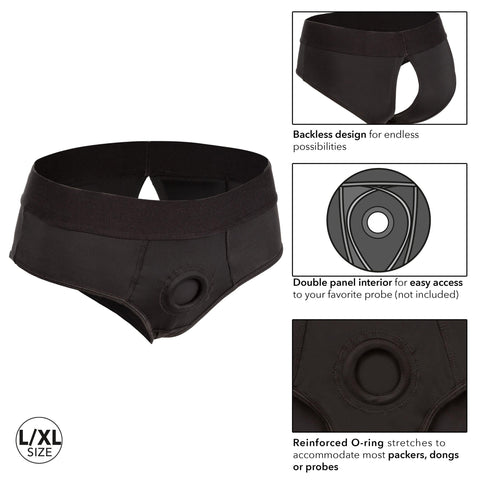 Boundless Backless Brief - L/xl - Black Boundless Backless Brief - L/xl - Black
