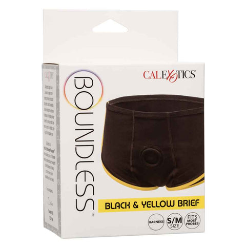 Boundless Black and Yellow Brief - Small/medium -  Black/yellow Boundless Black and Yellow Brief - Small/medium -  Black/yellow