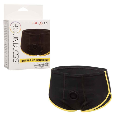 Boundless Black and Yellow Brief - Small/medium -  Black/yellow Boundless Black and Yellow Brief - Small/medium -  Black/yellow