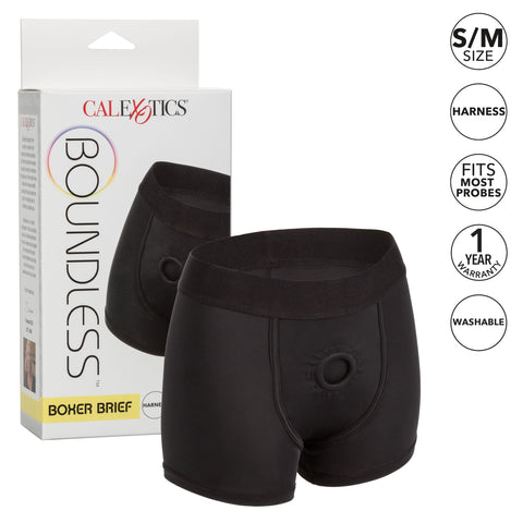 Boundless Boxer Brief - S/m - Black Boundless Boxer Brief - S/m - Black