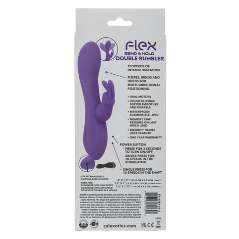 Flex Bend and Hold Double Rumbler - Purple Flex Bend and Hold Double Rumbler - Purple