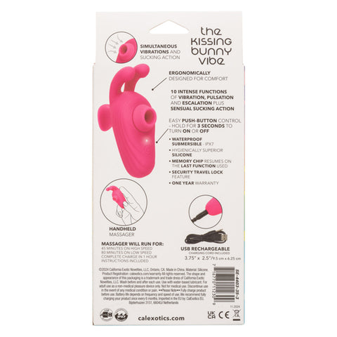 Neon Vibes the Kissing Bunny Vibe - Pink Neon Vibes the Kissing Bunny Vibe - Pink
