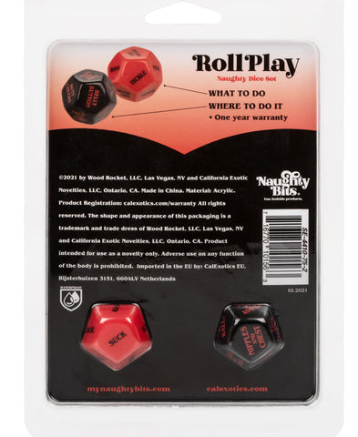 Naughty Bits Roll Play Naughty Dice Set Naughty Bits Roll Play Naughty Dice Set