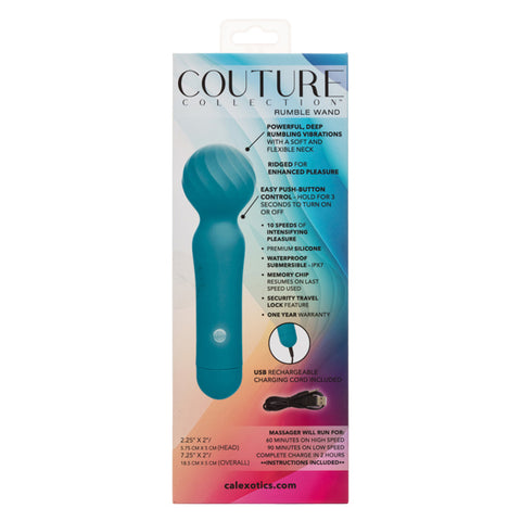 Couture Collection Rumble Wand - Blue Couture Collection Rumble Wand - Blue